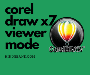 Cara Mengatasi CorelDraw X7 Viewer Mode