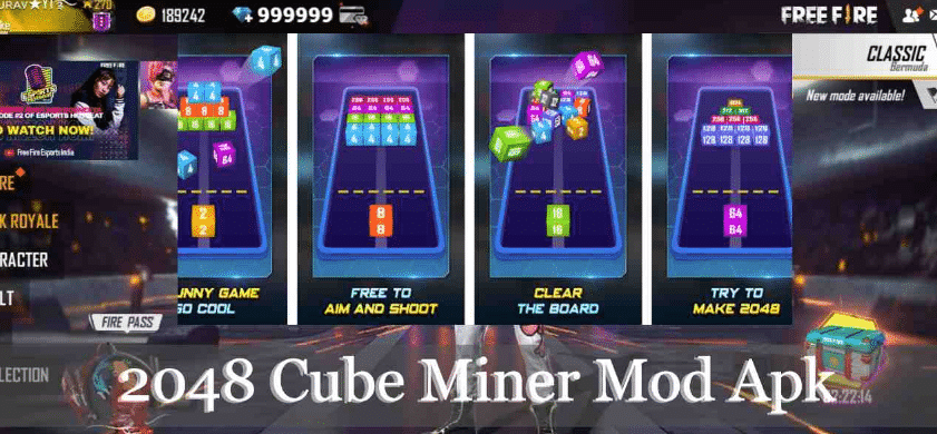 2048 Cube Miner Mod APK