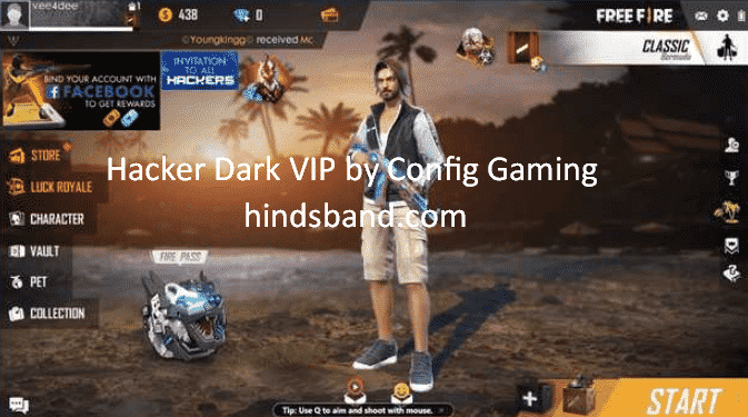 Hacker dark vip by config gaming